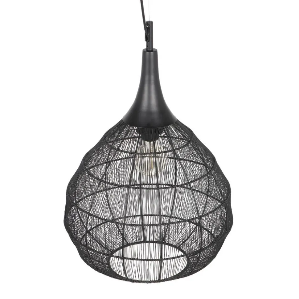 Trio Lighting riippuvalaisin Soraya 42 cm E27 mattamusta
