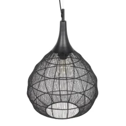 Trio Lighting riippuvalaisin Soraya 42 cm E27 mattamusta