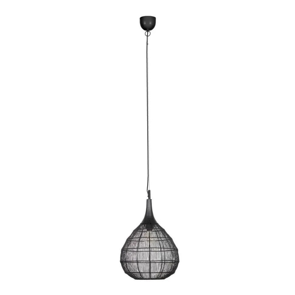 Trio Lighting riippuvalaisin Soraya 42 cm E27 mattamusta