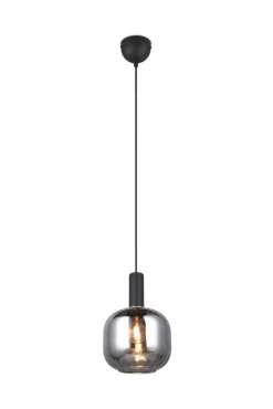Trio Lighting riippuvalaisin Diva E27 mattamusta/kromattu