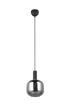 Trio Lighting riippuvalaisin Diva E27 mattamusta/kromattu