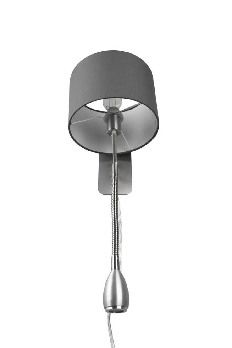 Trio Lighting seinävalaisin Hotel lukuvalolla E14 + LED harm