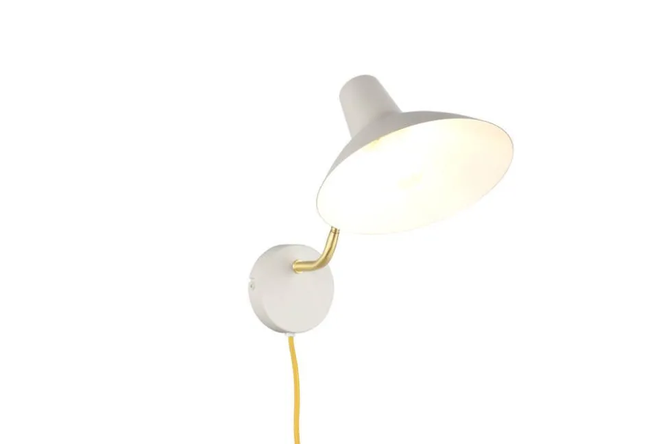 Trio Lighting seinävalaisin Traveller E27 lämmin harmaa/matt