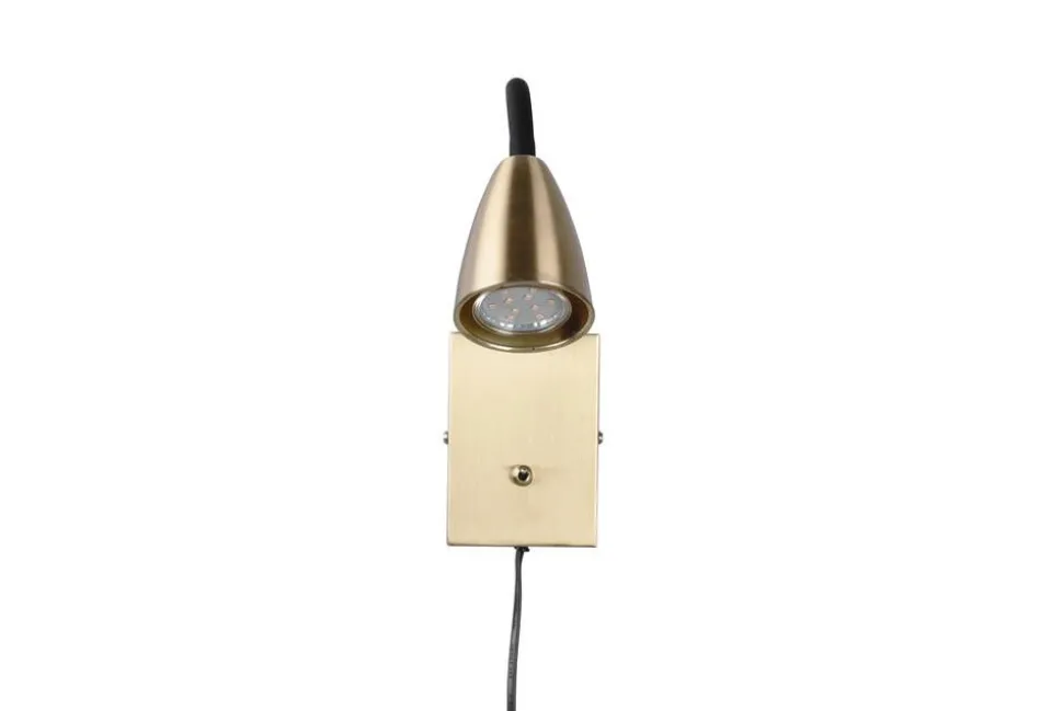 Trio Lighting seinävalaisin Wanda GU10 mattamessinki