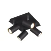 Trio Lighting spottivalaisin Marley 4-os GU10 mattamusta