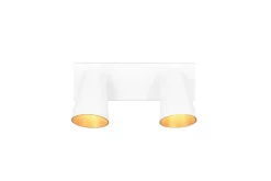 Trio Lighting spottivalaisin Sharp 2-os GU10 mattavalkoinen/