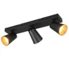 Trio Lighting spottivalaisin Sharp 3-os GU10 mattamusta/kult