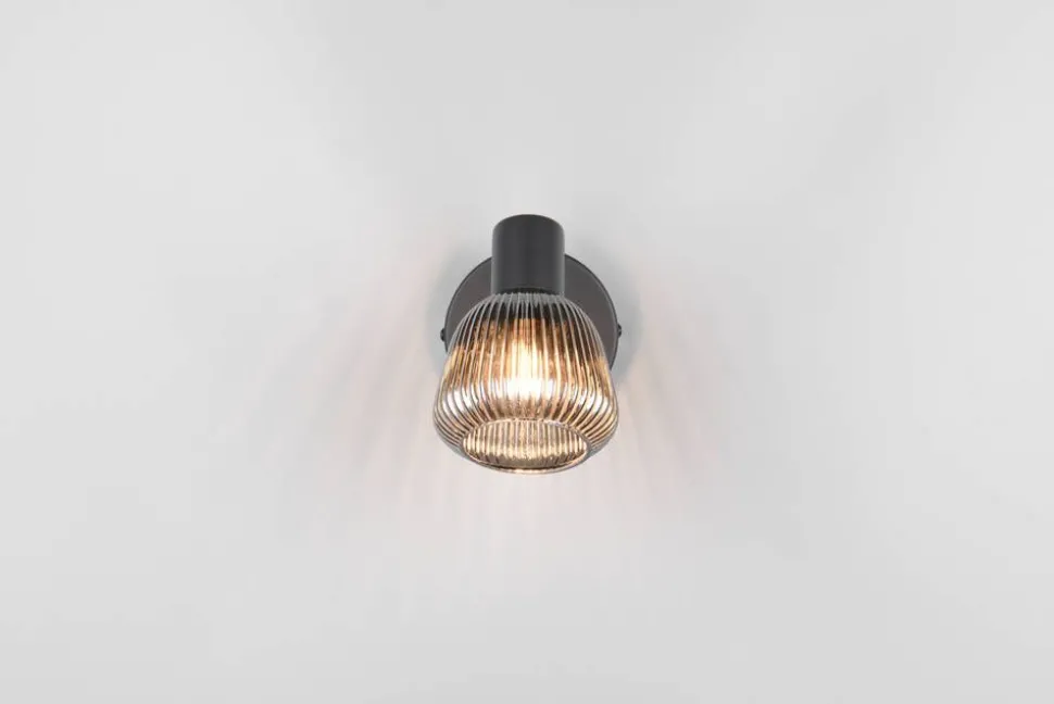 Trio Lighting spottivalaisin Tarifa 1-os E14 mattamusta/krom