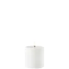 Uyuni LED kynttilä ulkokäyttöön 8,4x10 cm valkoinen