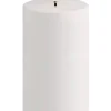 Uyuni LED-kynttilä ulkokäyttöön 7,8x17,8 cm White