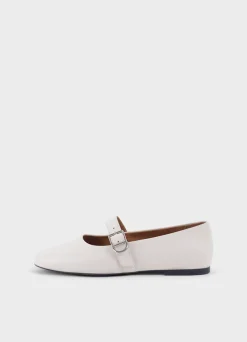 Vagabond Shoemakers ballerinat Jolin Off White