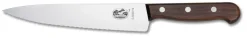 Victorinox Kokkiveitsi 19 cm sahalaita puukahvalla