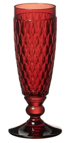 Villeroy&Boch Boston Coloured Samppanjalasi 0,145l punainen