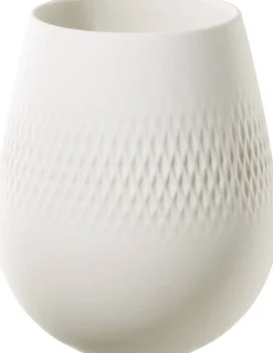 Villeroy&Boch Collier Vaasi 12,5x12,5x14cm valkoinen