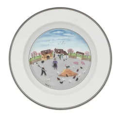 Villeroy&Boch Design Naif Syvä lautanen 21cm Poultry farm