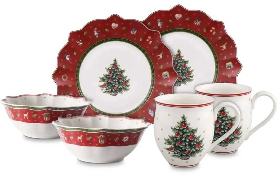 Villeroy&Boch muut Toy's Delight aamiaissetti kahdelle 6-os.