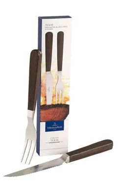 Villeroy&Boch Texas Pizza/-pihviaterimet  2-osainen