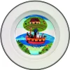 Villeroy&Boch Design Naif Syvä lautanen 21cm Noahs ark