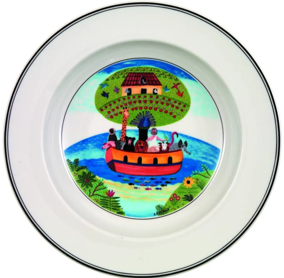 Villeroy&Boch Design Naif Syvä lautanen 21cm Noahs ark