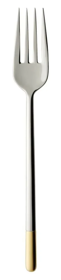 Villeroy&Boch Ella Partially Gold Plated Tarjoiluhaarukka 244mm