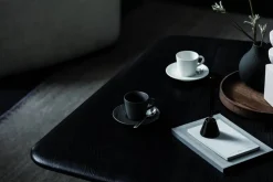 Villeroy&Boch Manufacture Rock espressokuppi ja alunen musta