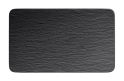 Villeroy&Boch Manufacture Rock Lautanen 28x17x1 cm musta