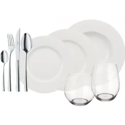 Villeroy&Boch Wonderful World Astiasto 4 hlö valkoinen 36-os.