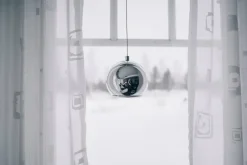 Virvatuli riippuvalaisin Bollen 1-os. LED kromi