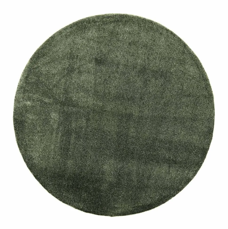VM-Carpet Hattara 28 tummanvihreä Ø 160 cm