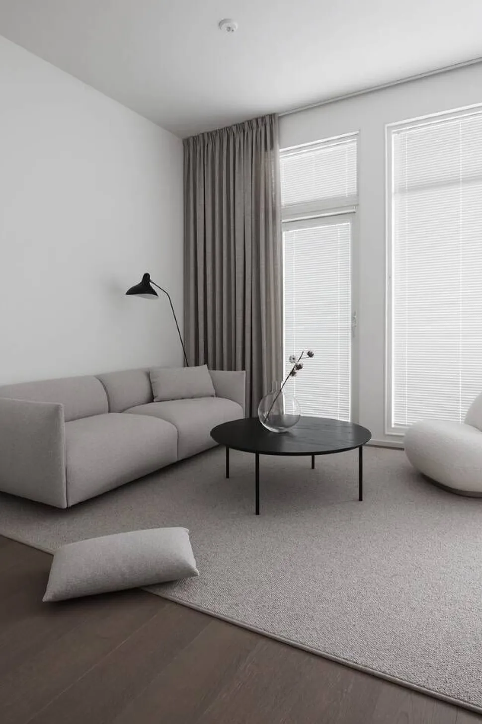 VM-Carpet Hiillos, 740 harmaa 160*230 cm, kantti 101 B