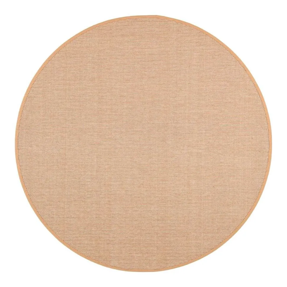 VM-Carpet matto Havu ø 133 cm 71 natur/valkoinen