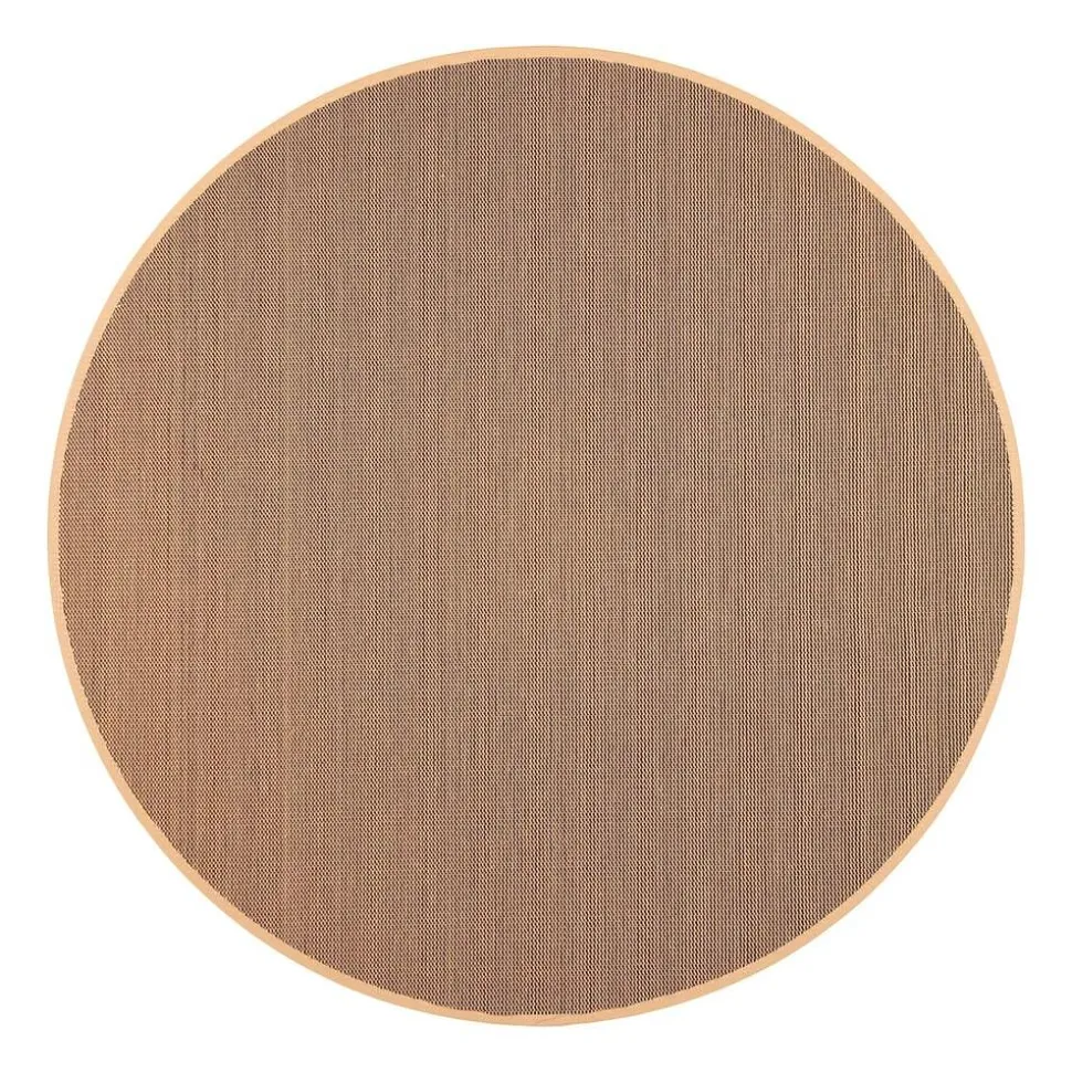 VM-Carpet matto Havu ø 240 cm 79 natur/musta