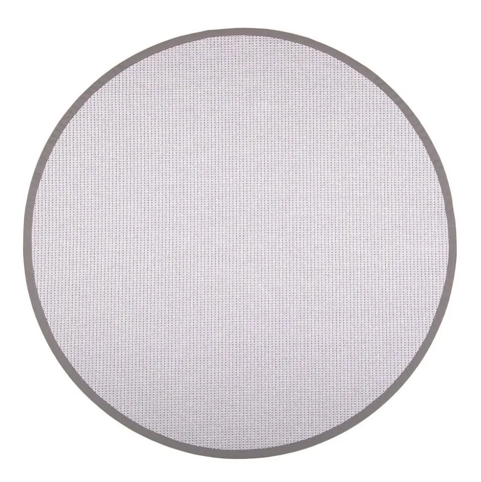 VM-Carpet matto Lyyra2 ø 240 cm 66 v.harmaa