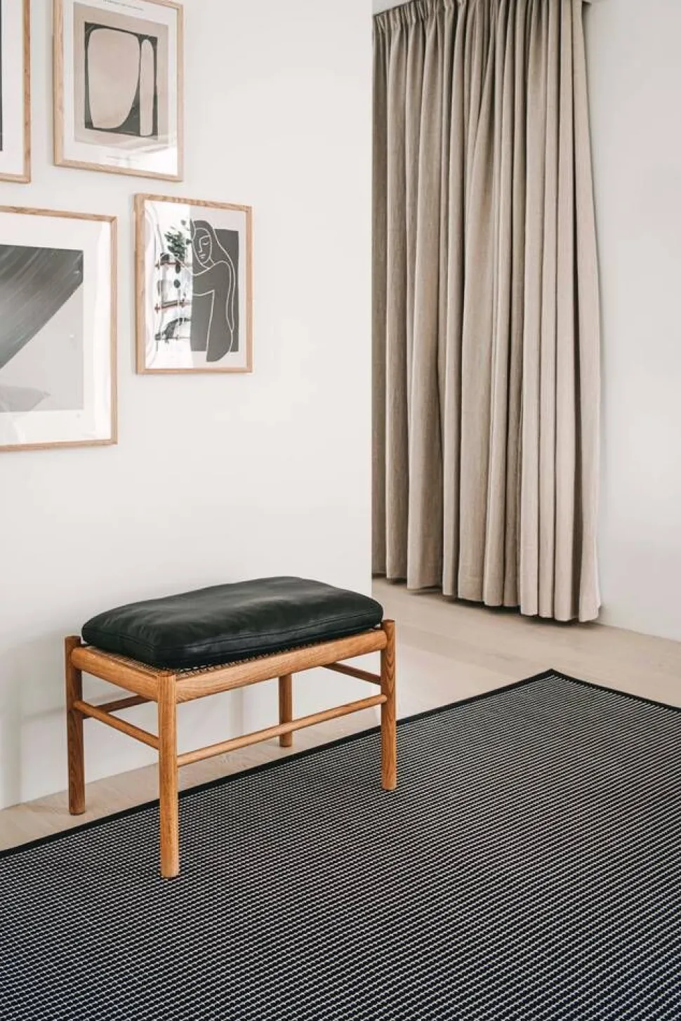 VM-Carpet matto Lyyra2 160x230 cm 70 musta