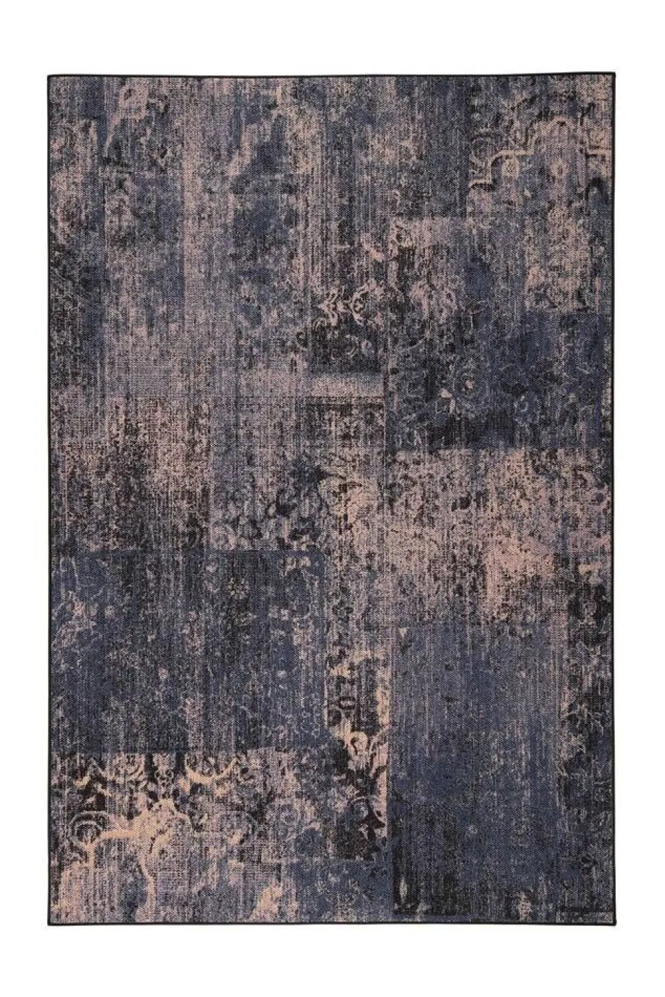 VM-Carpet matto Rustiikki 133x200 cm 79 sinivintage