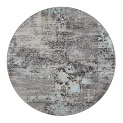 VM-Carpet matto Rustiikki ø 240 cm 32 turkoosi