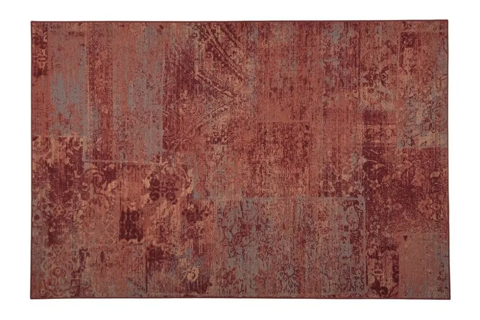 VM-Carpet matto Rustiikki 80x200 cm 14 puna-oranssi