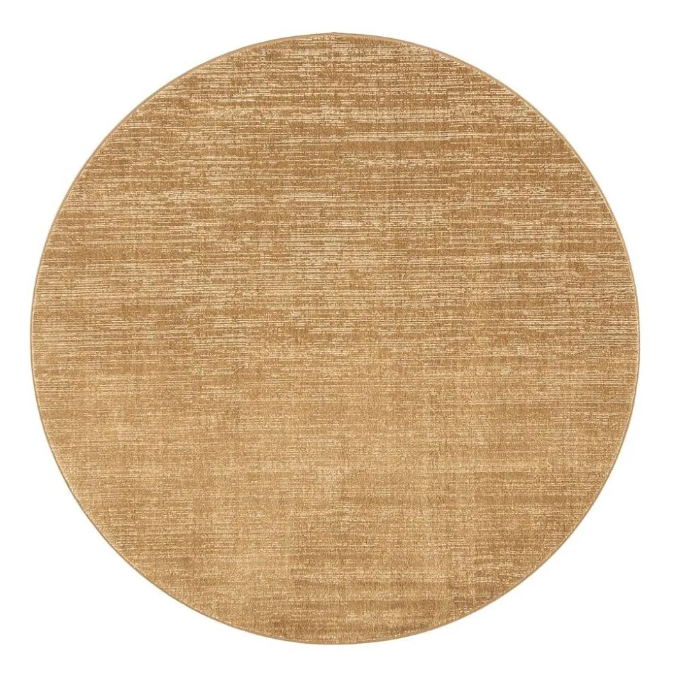 VM-Carpet matto Sametti ø 160 cm 246 keltainen