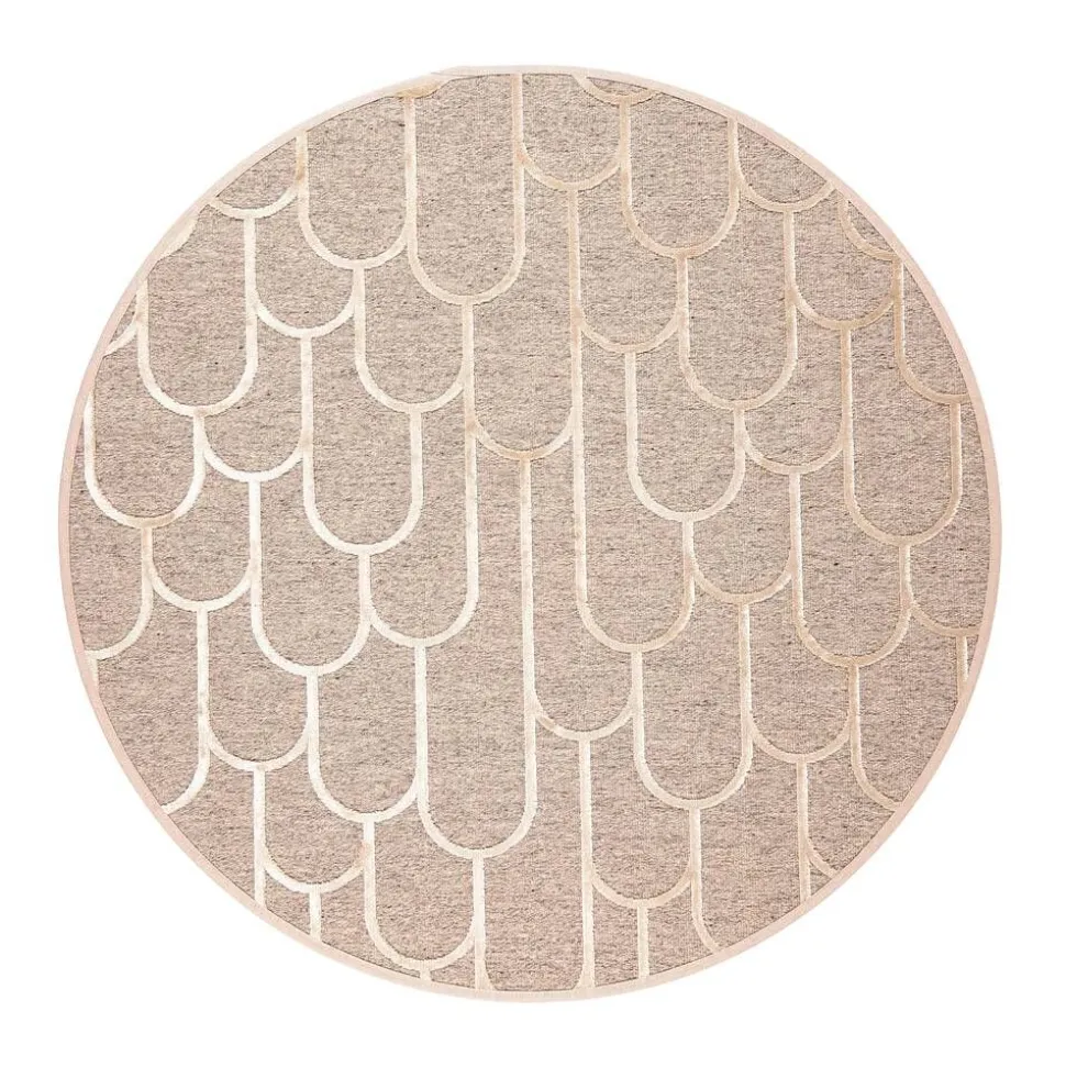 VM-Carpet Paanu, 1 beige, Ø 133 cm