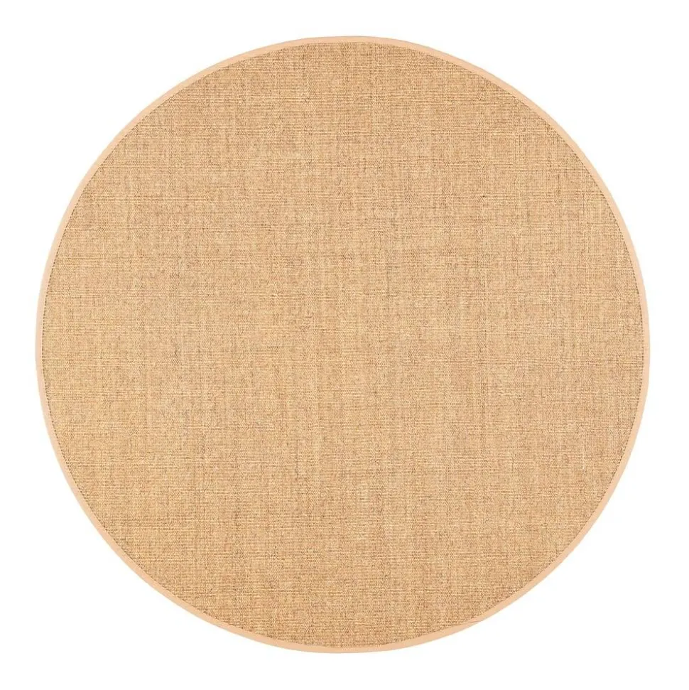 VM-Carpet Sisal, 50 natur, Ø 200 cm, kantti 32 B