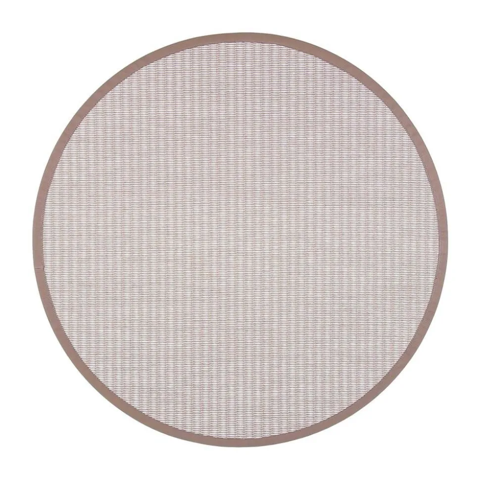 VM-Carpet Kelo beige/valkoinen 72/81 Ø 240 cm, kantti 32
