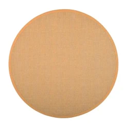 VM-Carpet Lyyra 71 keltainen,  Ø 240 cm, kantti 41