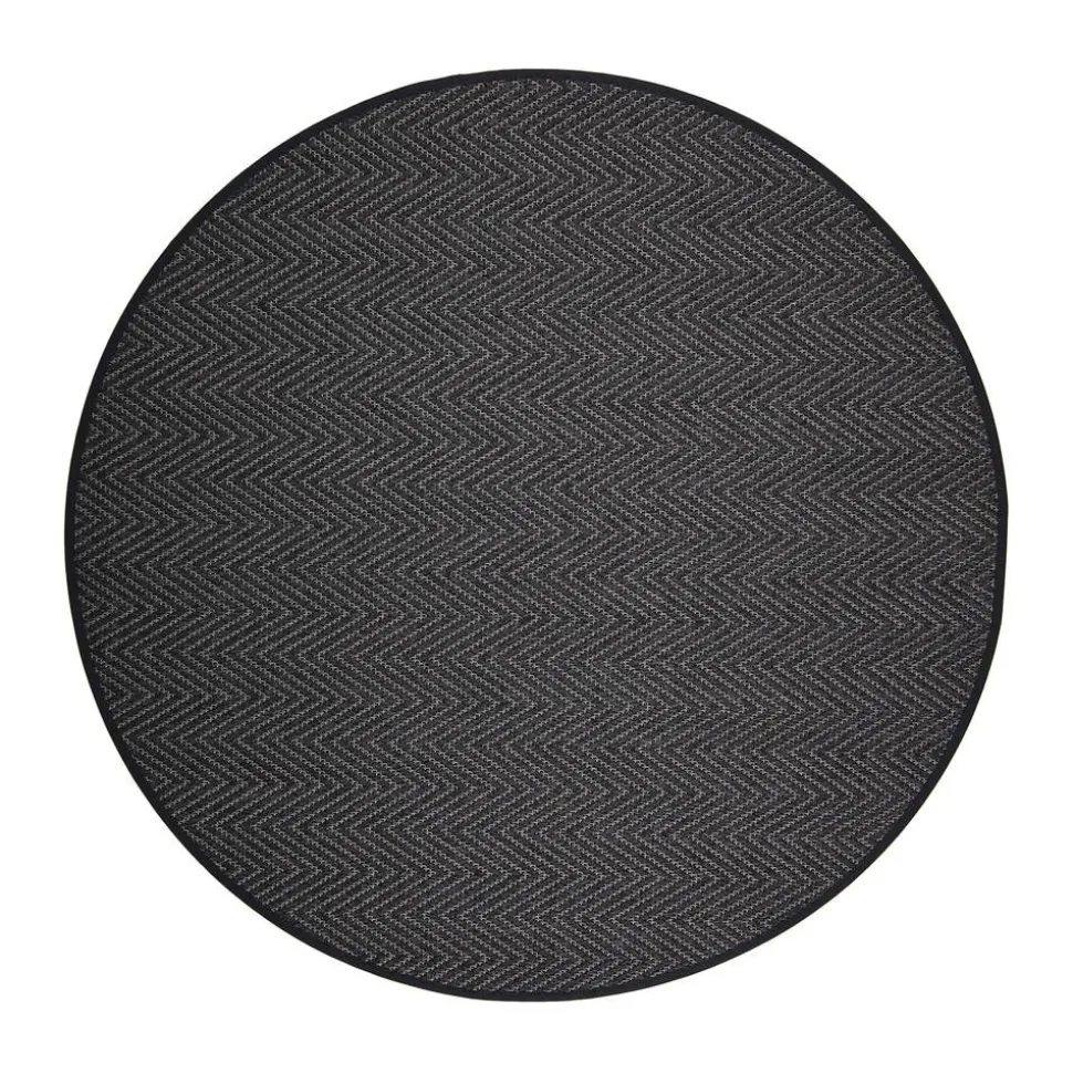 VM-Carpet matto Elsa Ø 160 cm musta