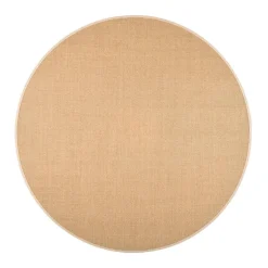 VM-Carpet matto Sisal Ø 200 cm beige-harmaa