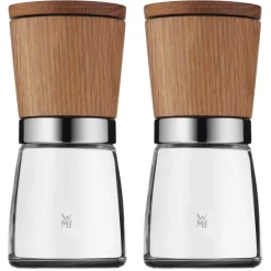 WMF maustemylly Ceramill Nature 13,5 cm 2 kpl tammi/lasi