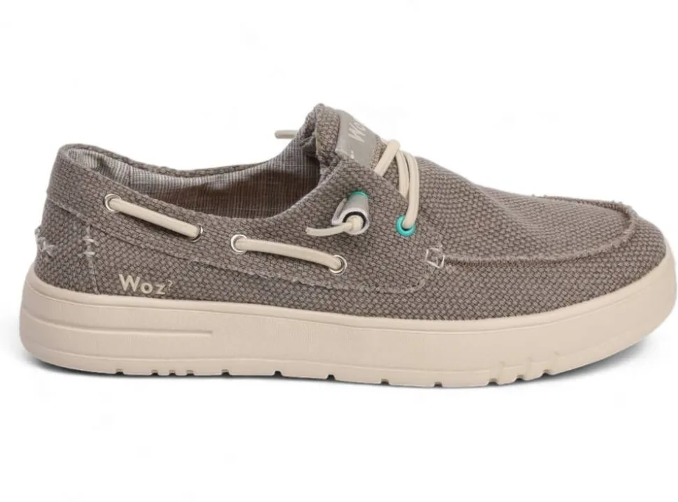 Woz? kangaskengät James Grip Bold Taupe