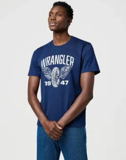 Wrangler t-paita 112371477 Americana Tee Regular fit