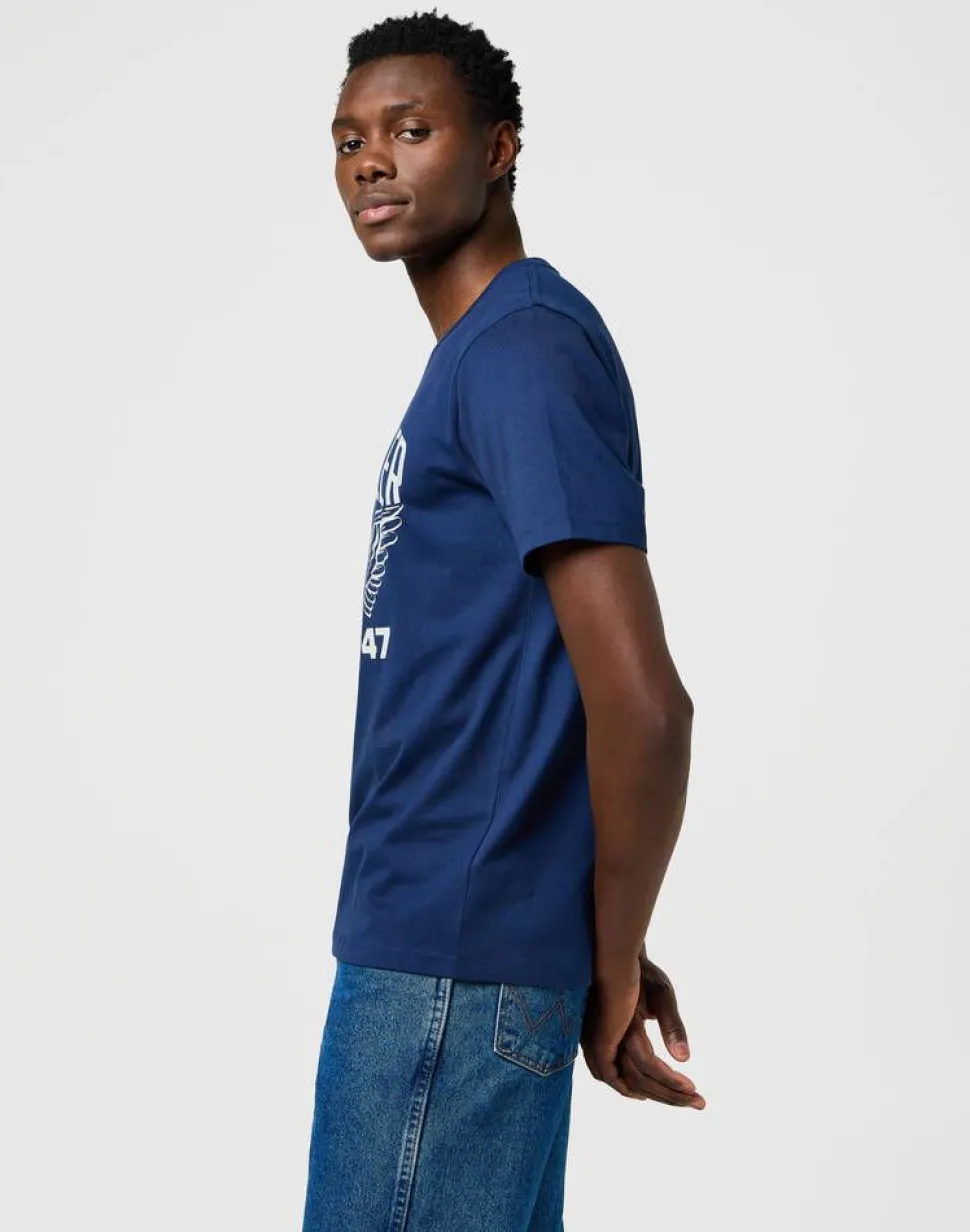 Wrangler t-paita 112371477 Americana Tee Regular fit