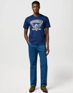 Wrangler t-paita 112371477 Americana Tee Regular fit